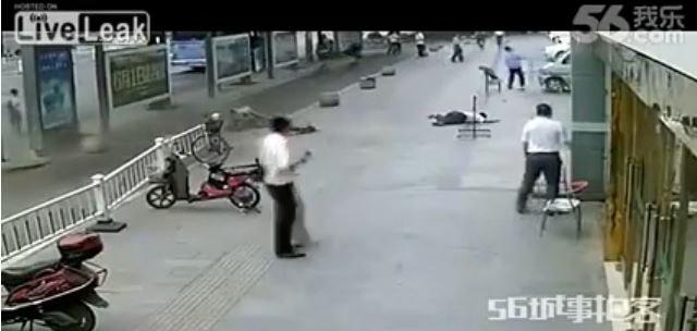 ΒΙΝΤΕΟ-Απόπειρα αυτοκτονίας ή ατύχημα;