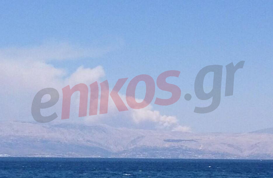 ΦΩΤΟ-Η φωτιά στη Χίο