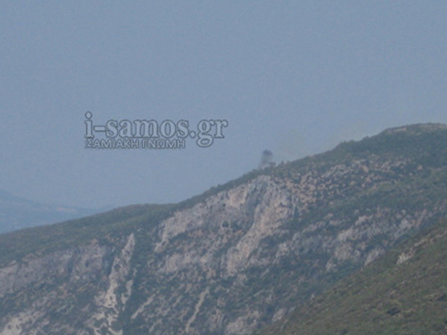 ΦΩΤΟ-Η πυρκαγιά στη Σάμο