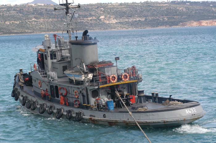 Ρυμουλκήθηκε σκάφος στην Ιεράπετρα