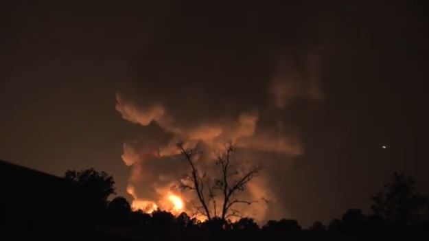 Nέο βίντεο από την έκρηξη