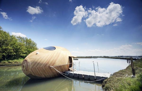 ΦΩΤΟ- Σπίτι σε σχήμα… αυγού