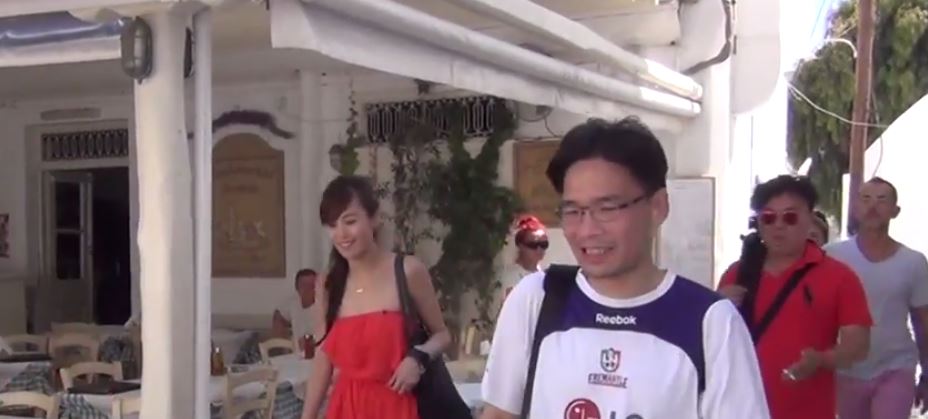 ΒΙΝΤΕΟ-Η miss Χονγκ Κονγκ στη Μύκονο