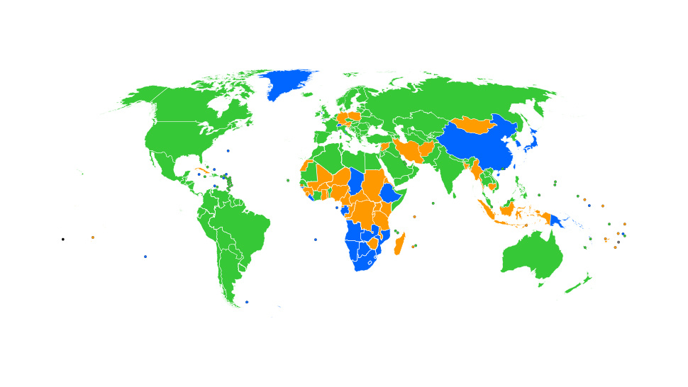 Οι δημοφιλέστεροι web browsers σε κάθε χώρα