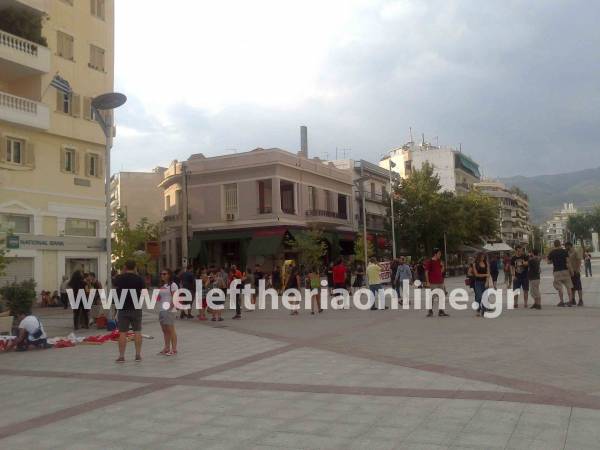 ΦΩΤΟ-Αντιφασιστική πορεία στην Καλαμάτα