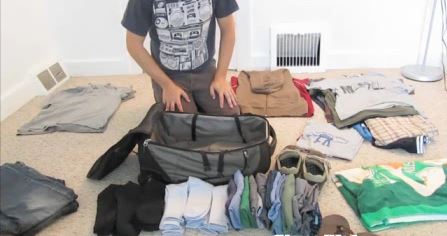 ΒΙΝΤΕΟ-Πόσα ρούχα χωράει ένας σάκος;