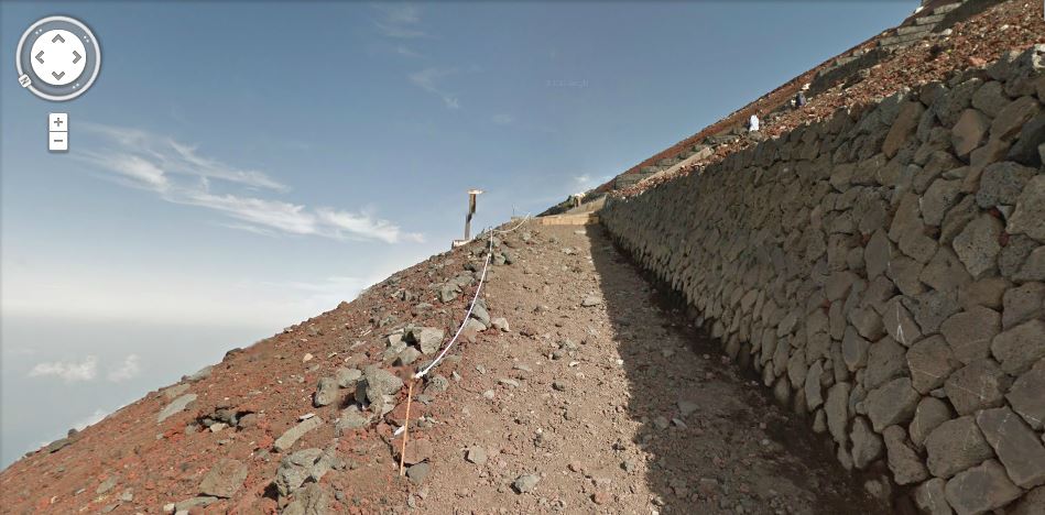 Google:Πεζοπορία στο όρος Φούτζι