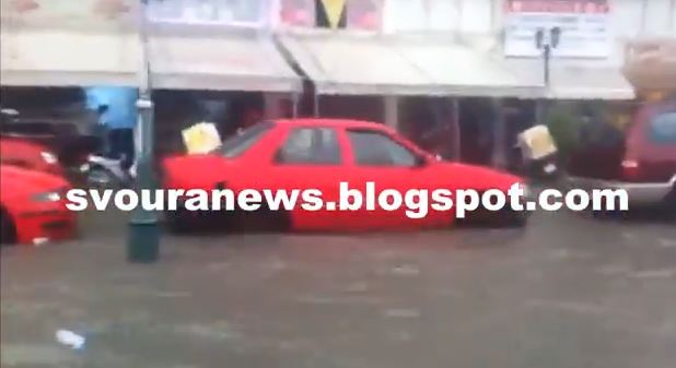 ΒΙΝΤΕΟ-Καλοκαιρινή μπόρα “βούλιαξε” την Καστοριά