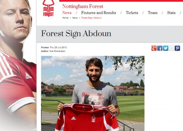 Παρουσίασε Αμπντούν η Νότιγχαμ