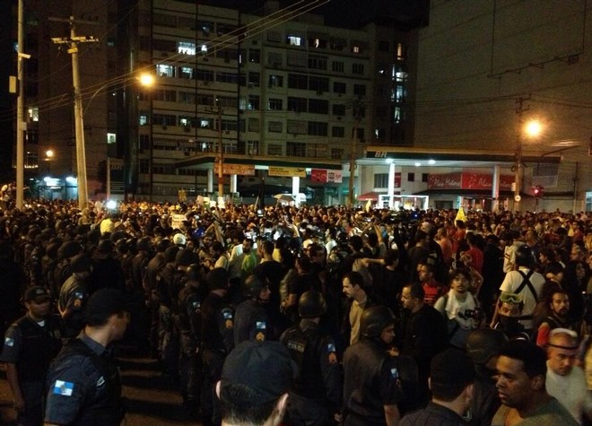 Συγκρούσεις έξω από το Μαρακανά