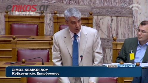 ΒΙΝΤΕΟ-Η οργισμένη αντίδραση Κεδίκογλου για την επίθεση στον Άδωνι