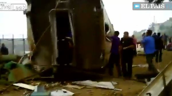 Νέο συγκλονιστικό βίντεο από τον εκτροχιασμό