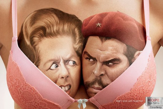 ΦΩΤΟ-Πρωτότυπη καμπάνια εσωρούχων