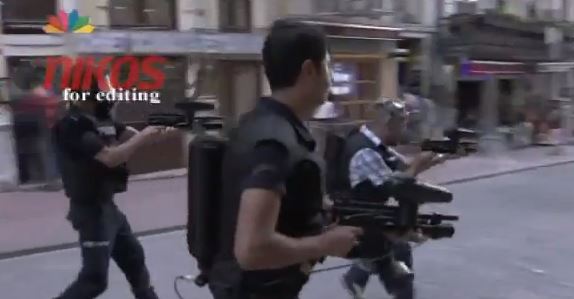 ΒΙΝΤΕΟ – Επεισόδια στην πλατεία Ταξίμ