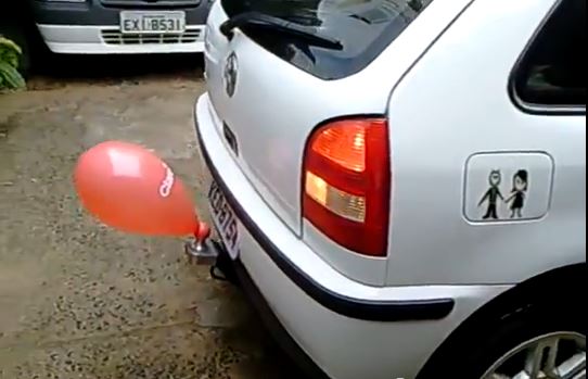 ΒΙΝΤΕΟ-Αισθητήρας παρκαρίσματος από μπαλόνι