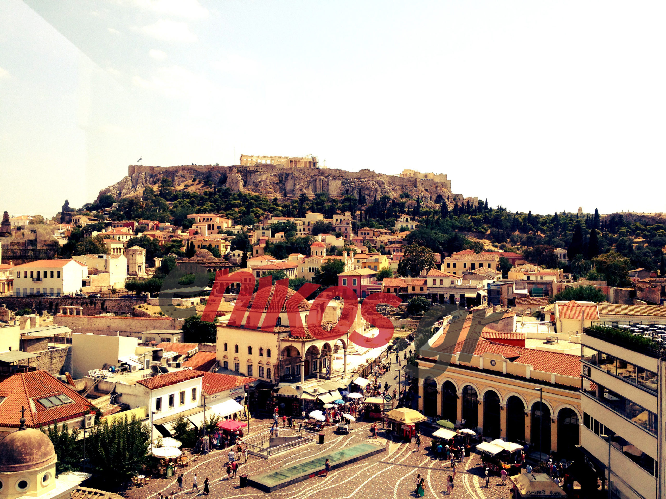 Μια πανοραμική εικόνα της Αθήνας