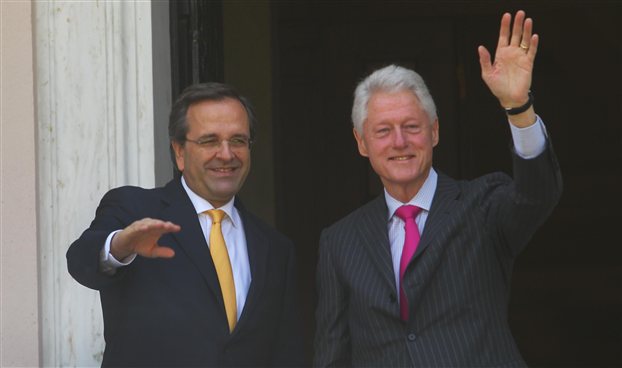 Ο Κλίντον καλεί σε δείπνο ηγετών τον Α.Σαμαρά