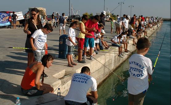 Διαγωνισμός αλιείας στην Κάρυστο