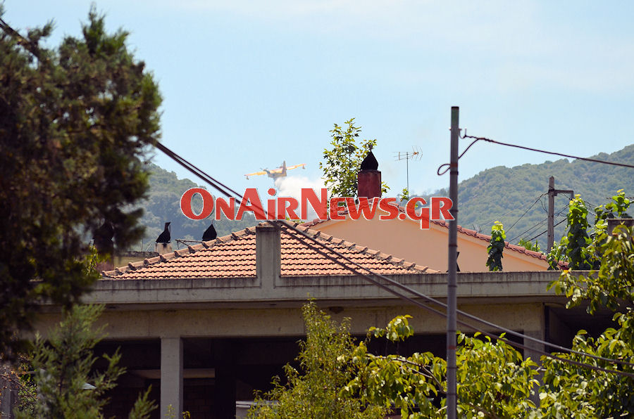 ΦΩΤΟ: Πυρκαγιά στη Ναύπακτο