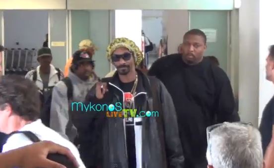 Ο Snoop Dogg στη Μύκονο