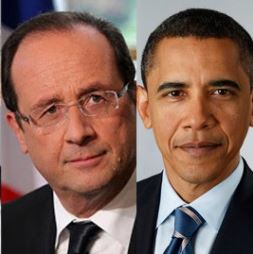 Στήριξη του Ολάντ στον Ομπάμα