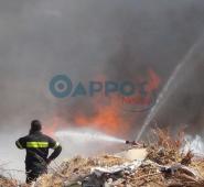 Φωτιά σε παλιό μεταλλείο