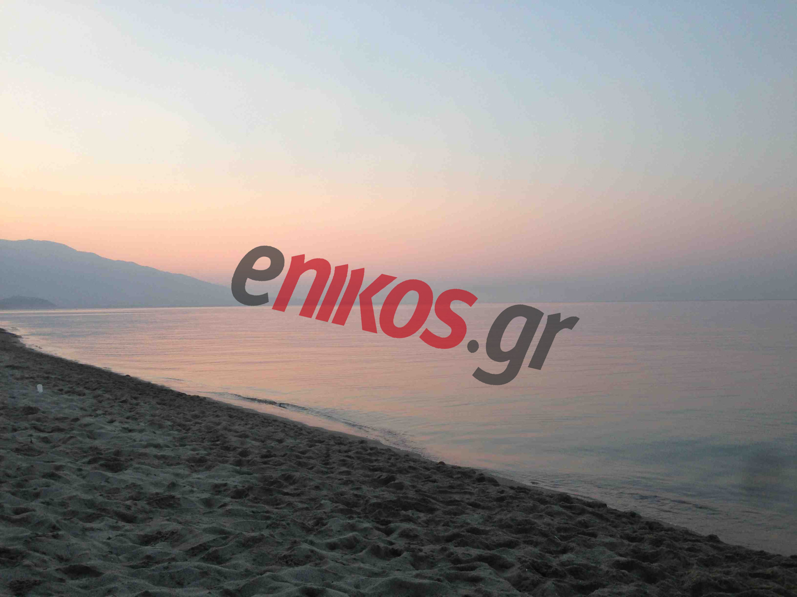 Ηλιοβασίλεμα στη Λάρισα