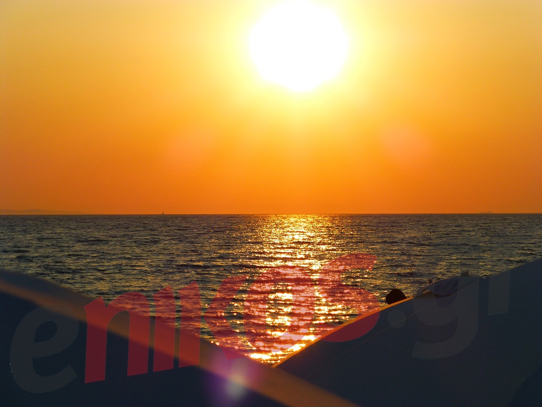 ΦΩΤΟ-Ηλιοβασίλεμα στον Βράχο Πρεβέζης