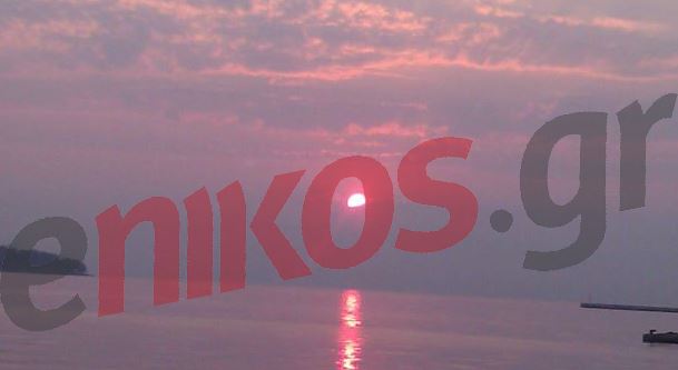 ΦΩΤΟ-Το ηλιοβασίλεμα στην Κέρκυρα