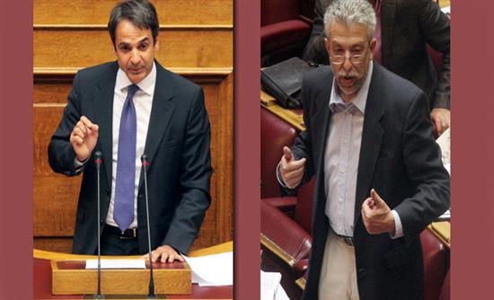 ΒΙΝΤΕΟ-Αντιπαράθεση Μητσοτάκη-Κοντονή