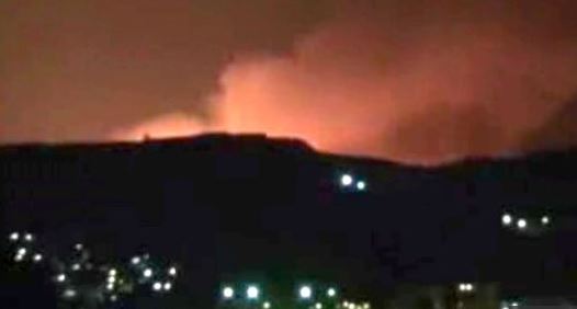 Ισραηλινά πυρά κατά συριακής στρατιωτικής βάσης