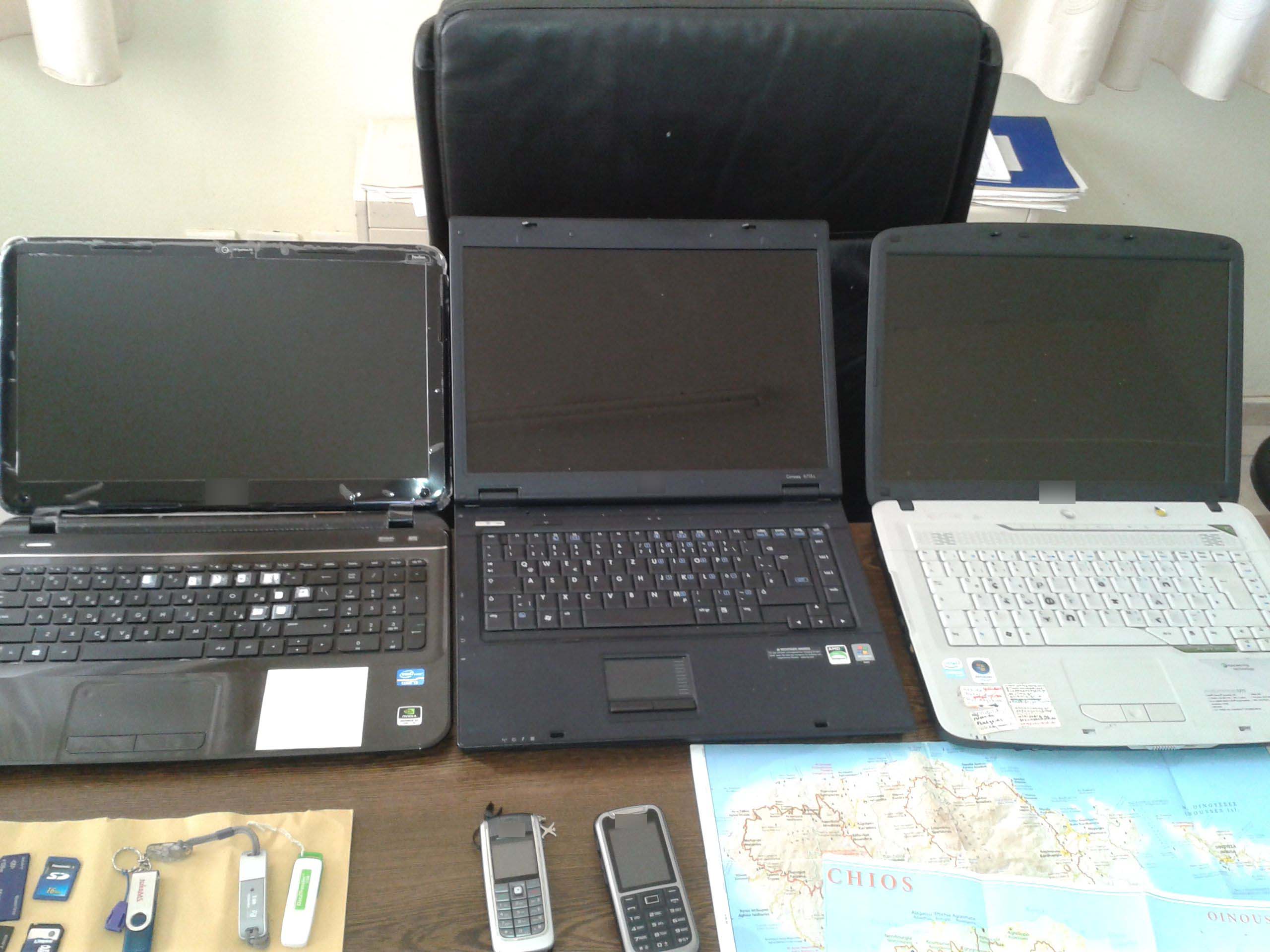 ΦΩΤΟ- Οι υπολογιστές του «κατασκόπου»