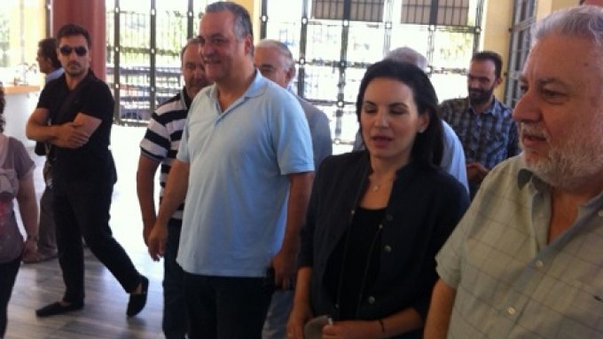 Η Όλγα Κεφαλογιάννη στην Κρήτη