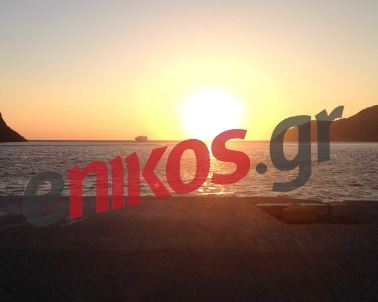 ΦΩΤΟ- Το ηλιοβασίλεμα στη Σίφνο