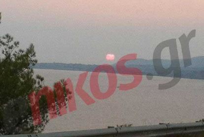 ΦΩΤΟ-Το ηλιοβασίλεμα στην Κεφαλονιά