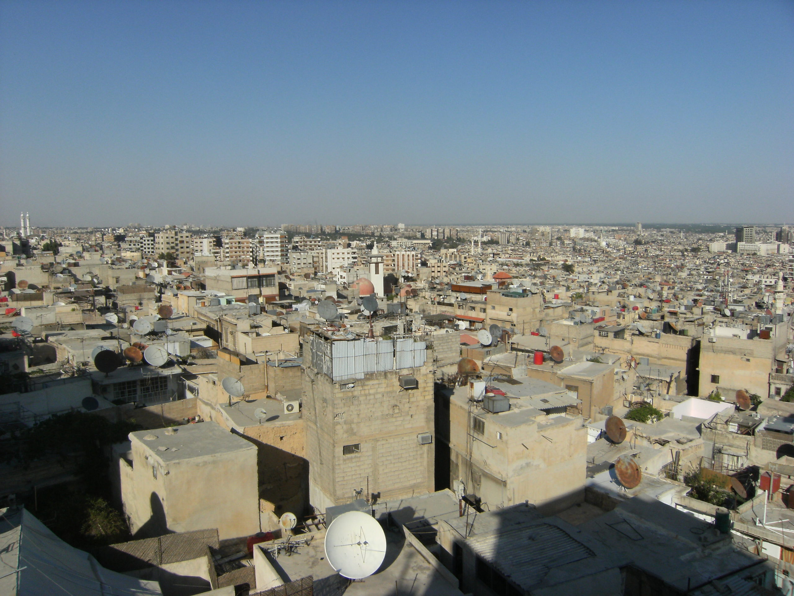 Πύραυλοι στο κέντρο της Δαμασκού