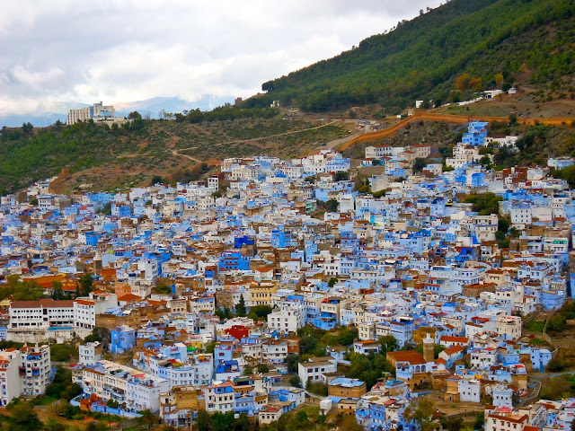 Μια… γαλάζια πόλη στο Μαρόκο