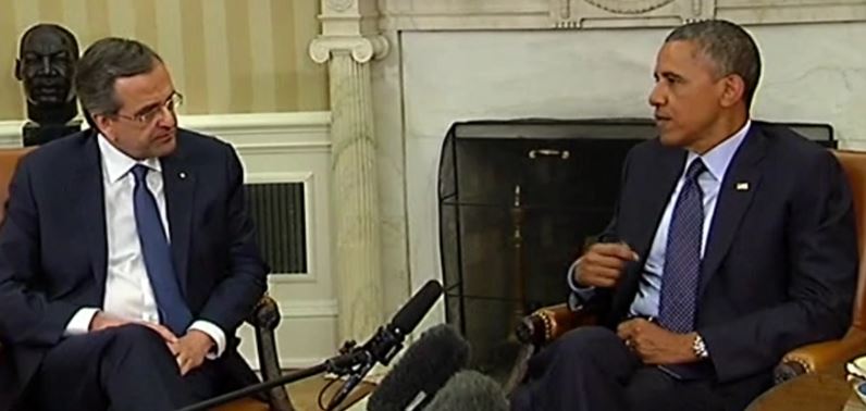 Η συνάντηση Σαμαρά-Ομπάμα στα αυστριακά ΜΜΕ