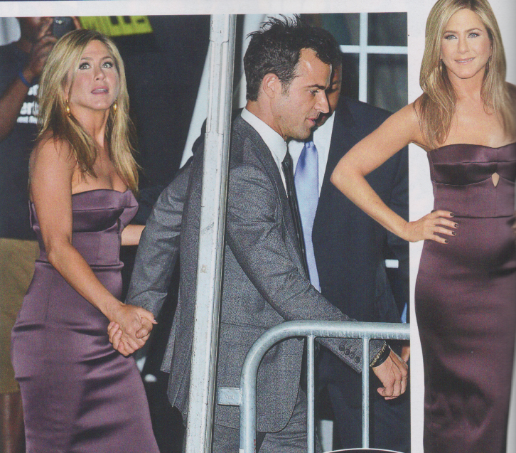 Aniston: Δεν είμαι έγκυος