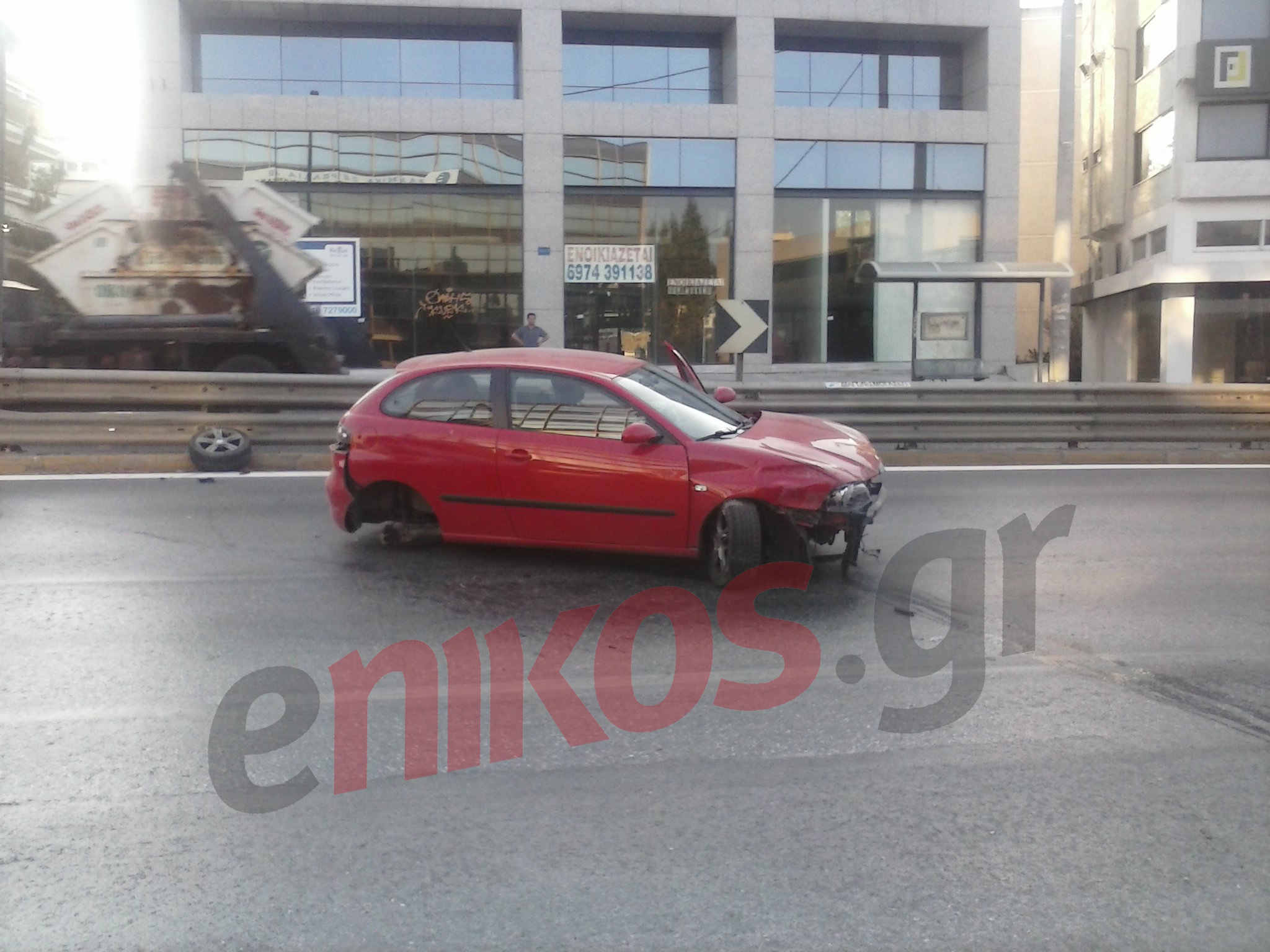 ΦΩΤΟ-Τροχαίο στην Κηφισίας