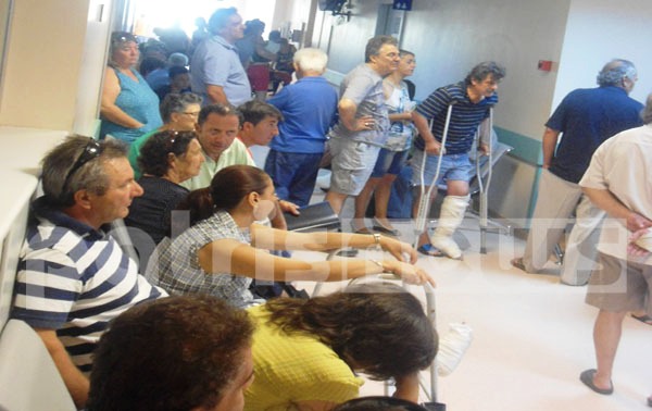 «Πρωτόγονες» συνθήκες στο Νοσοκομείο του Πύργου