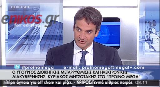 Μητσοτάκης: Δε θέλω να βρεθώ ξανά σε δύσκολη θέση…