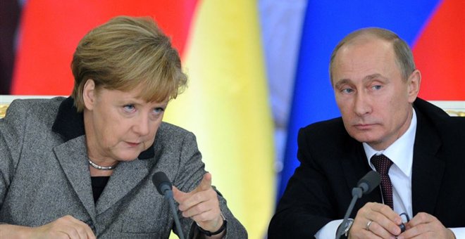 Πούτιν και Μέρκελ συμφώνησαν να βρεθεί λύση μέσω του ΟΗΕ