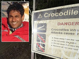 Εντοπίστηκε το θύμα του κροκόδειλου