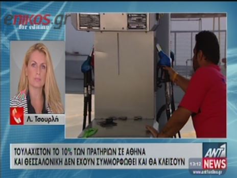 ΒΙΝΤΕΟ-Ξεκινoύν αύριο οι έλεγχοι στα βενζινάδικα