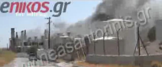 ΒΙΝΤΕΟ-Έληξε το μπλακ άουτ στη Σαντορίνη