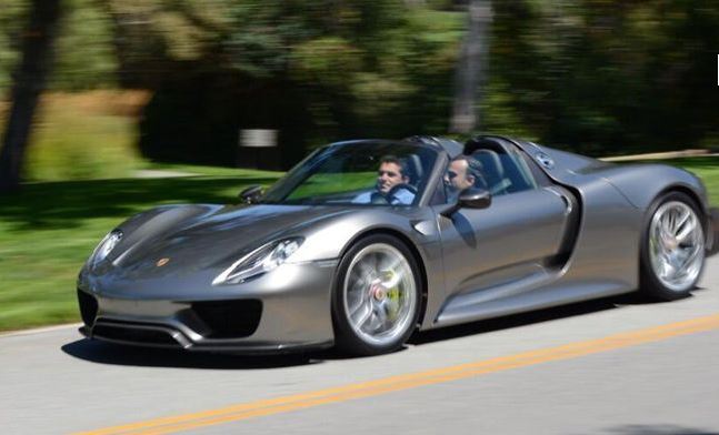 Η Porsche 918 Spyder σε έκδοση παραγωγής