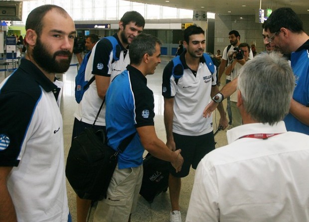 ΦΩΤΟ-Η αναχώρηση της Εθνικής για τη Γερμανία