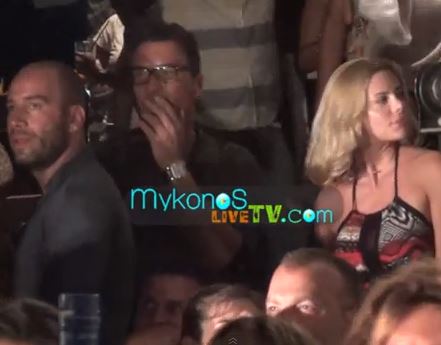 Ρία Αντωνίου & Ηλίας Πανταζόπουλος στη Μύκονο