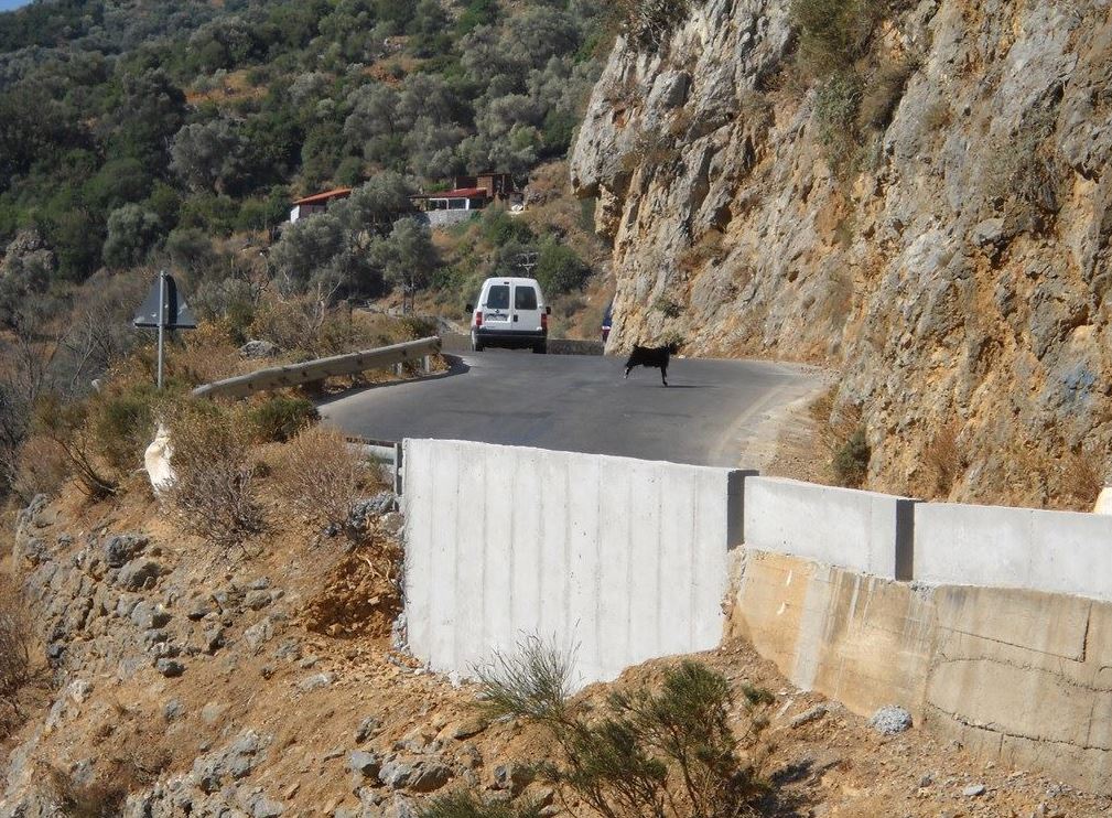 Ένταση στα Χανιά επειδή έκλεισαν τον δρόμο